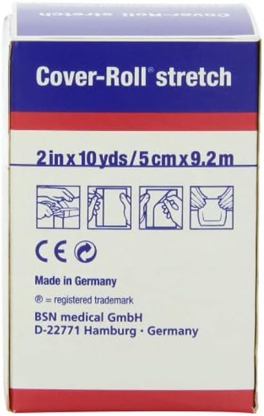 BSN Medical fixation dressing for securing wound pads on joints.