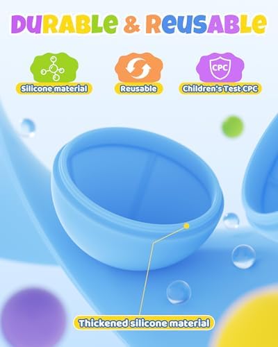 Close up view of the magnet free closure mechanism on a blue reusable water balloon.