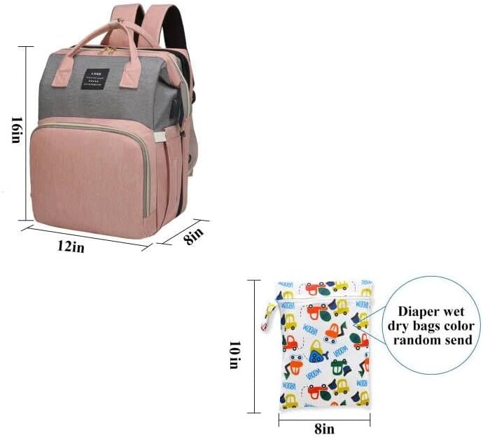 ANWTOTU backpack attached to a stroller handle