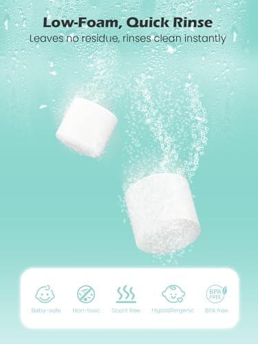 Mamouris cleaning tablets tablet texture and size detail