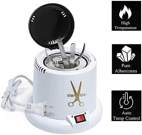 Professional nail art tool sterilizer machine top view