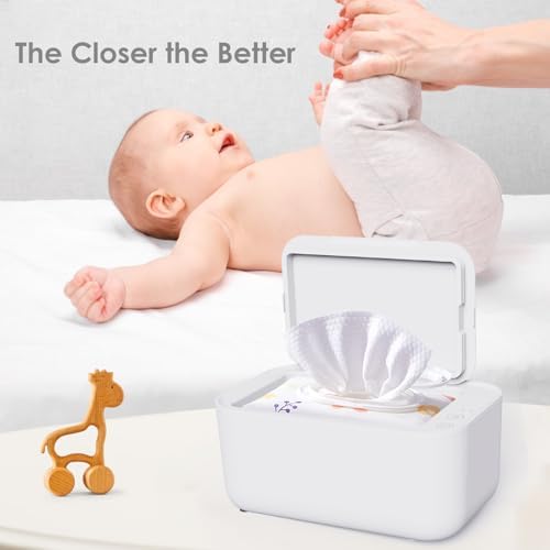 Alobeby wet wipes warmer in a nursery setting