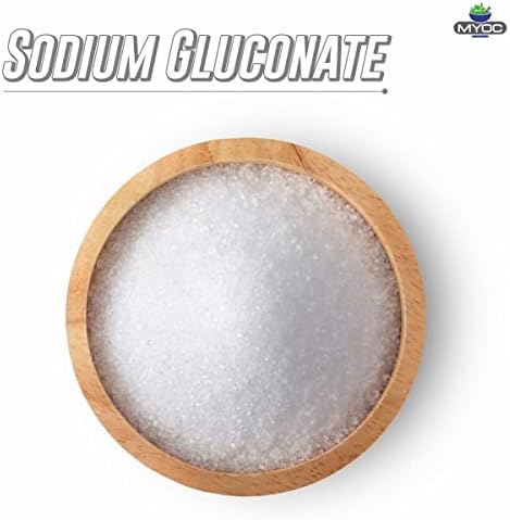 White odorless sodium gluconate cosmetic raw material for DIY soap making.