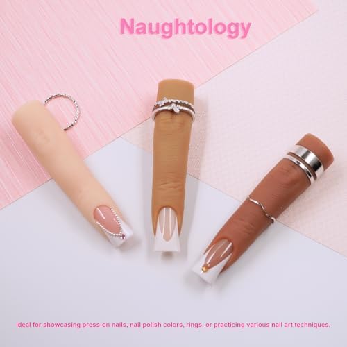 Flexible wire core Naughtology practice finger bent for nail design