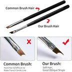 Honey Joy UV gel nail drawing pen showing bristle shape