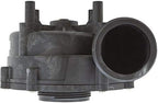 Volute housing and drain plug placement detail