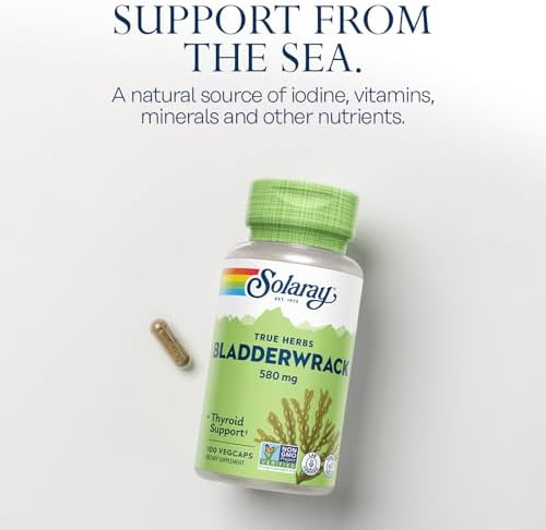 Solaray Bladderwrack supplement label detail