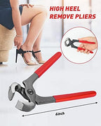 Demonstration of replacing worn stiletto tips with TRIZILLA replacement caps.