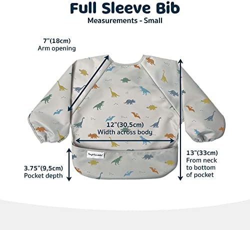 Tiny Twinkle recycled polyester stain resistant baby bib material texture view