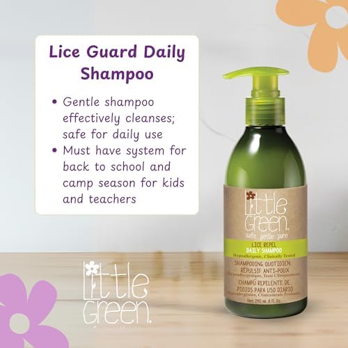 Kid-safe non-toxic lice repellent shampoo imported from USA for Indian parents.