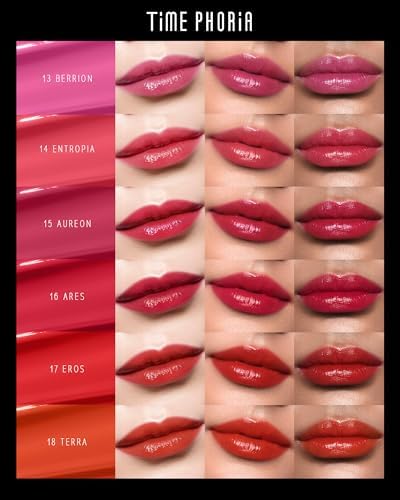 Stellar Dust Lip Stain 09 Enigma, Transfer-Proof & Smudge-Proof Lip Gloss, Deep Red Brown Tinted Glossy Finish, High-Pigment Vibrant, Hydrating Lightweight Long-Lasting Lip Makeup for Women - Image 6