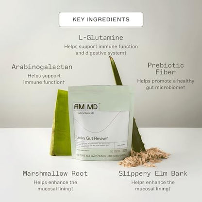 Amy Myers MD Leaky Gut Revive powder texture view