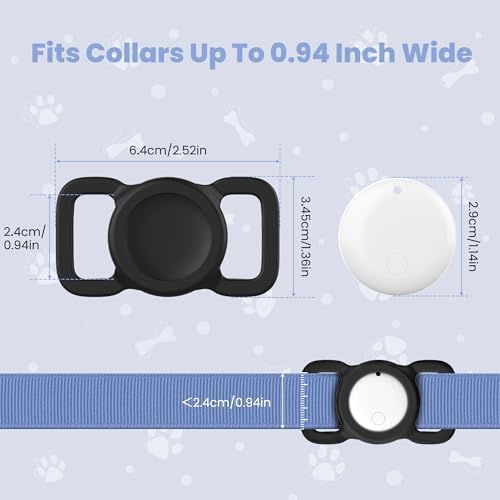 Innvello global tracking tag connected with the Apple Find My smartphone application interface