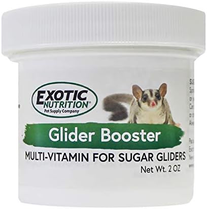 Exotic Nutrition Glider Booster supplement label details