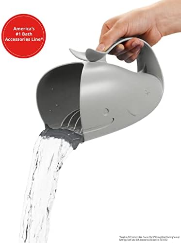 Skip Hop Moby bath rinser demonstrating easy-grip handle