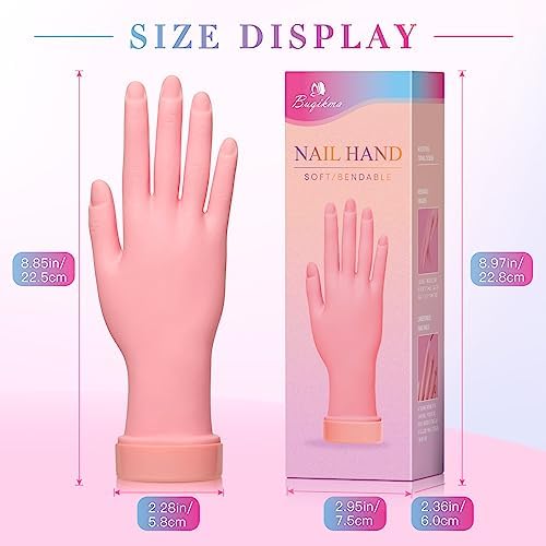 Close up of Buqikma mannequin hand with flexible fingers