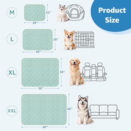 Waterproof layer demonstration of the leakproof five layer dog mat.