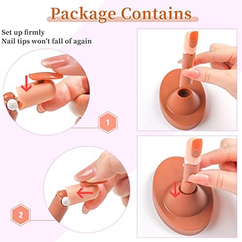 Full BQAN nail art training kit with 100 refill tips