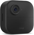 Blink Outdoor 4 dual camera system with Sync Module on white background