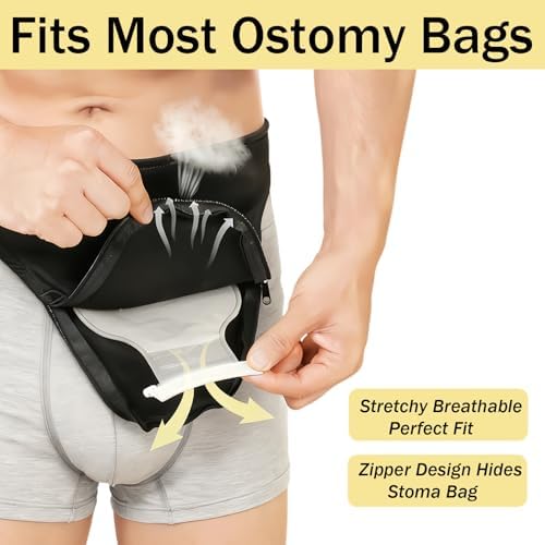 Stealth colostomy bag cover with inner pocket design