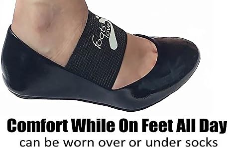 Unisex compression arch support for fallen arches and foot pain