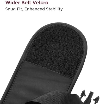 Close up of breathable fabric on hip carrier accessory