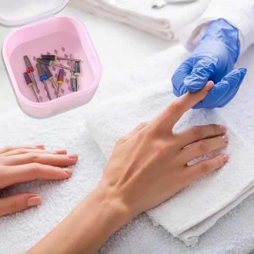 FSpronail compact disinfection box for salon supplies and personal use