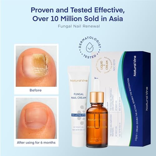 Natural Vine 15 Milliliter liquid bottle for deep nail penetration