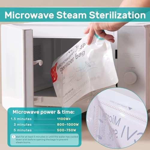 Safety pour spout feature on NCVI steam sterilization bag