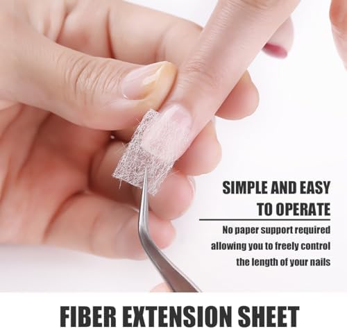 Professional DIY manicure tools fiberglass extension set