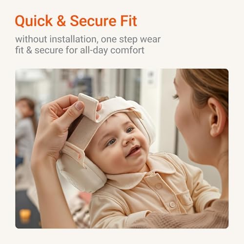 Mamazing baby ear muffs in travel storage pouch