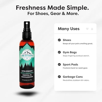 Authentic USA imported Lumi Outdoors natural deodorizer for Indian customers