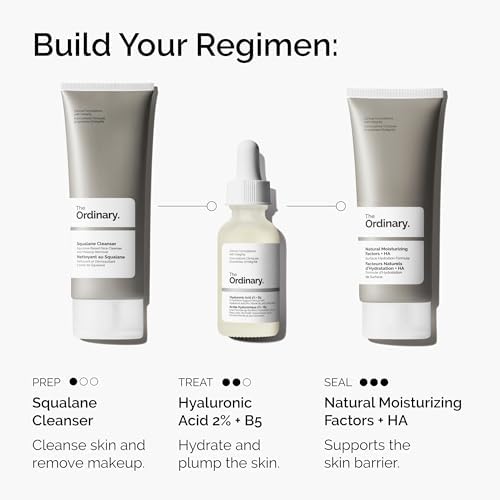 Fragrance-free skincare serum for daily morning and evening hydration