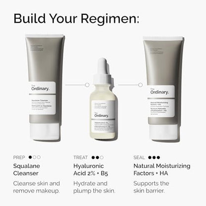 Fragrance-free skincare serum for daily morning and evening hydration