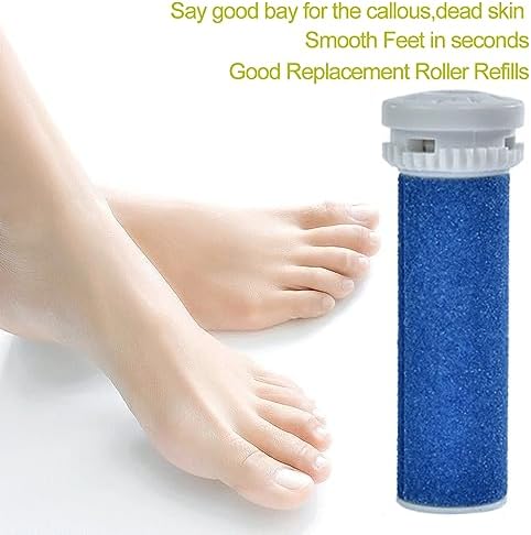Close up of abrasive texture on MOVELOVE pedi refills