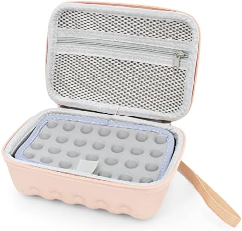Premium rose gold hair trimmer accessory box highlighting the impact-resistant outer casing.