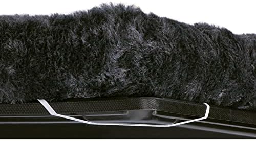 MidWest Homes for Pets QuietTime XXS Dog Bed - Gray Faux Fur Bolster, Ultra-Soft and Machine Washable, Fits 18-Inch Crates and Carriers, for Small Dogs and Cats - Image 3