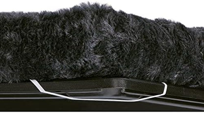 MidWest Homes for Pets QuietTime XXS Dog Bed - Gray Faux Fur Bolster, Ultra-Soft and Machine Washable, Fits 18-Inch Crates and Carriers, for Small Dogs and Cats - Image 3