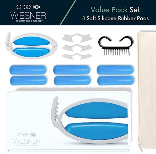 Wiesner male incontinence clamp adjustable frame details