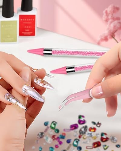 Difenni nail art bedazzling tool in storage case