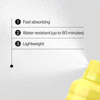 Neutrogena fast-absorbing sunscreen spray for beach swimming sports activities