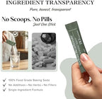 Just Fitter DLS Sodium Bicarbonate ingredient and nutrition panel