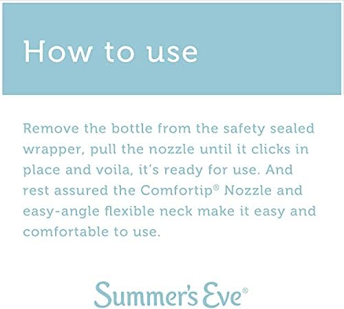 Close up of the Comfortip nozzle design for gentle and easy use.