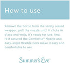 Close up of the Comfortip nozzle design for gentle and easy use.