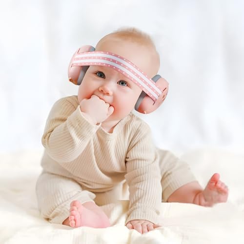 PandaEar infant ear protection earmuffs side angle