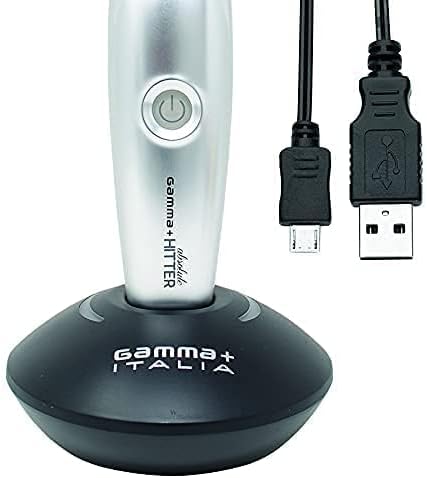 Gamma Plus modular hair trimmer with the drop-top skeleton lid removed for enhanced visibility