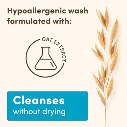 Gentle lathering baby shampoo that rinses clean without drying