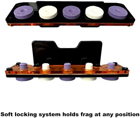 Reefing Art saltwater tank accessory holding multiple one inch coral frag plugs