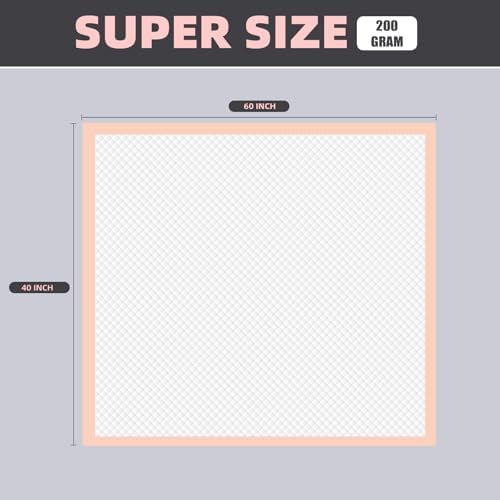 Close up of 6-layer leakproof construction on MKISS bed pads