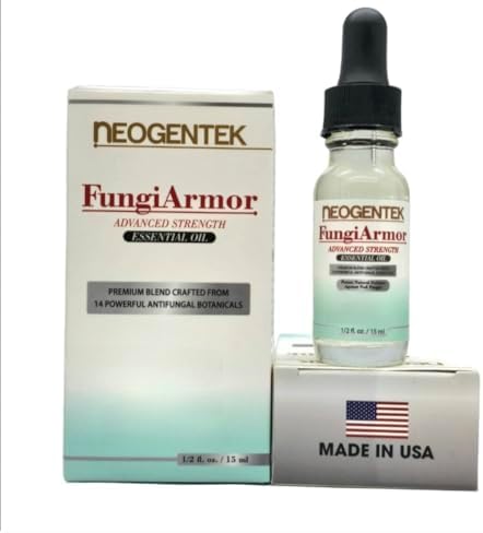 Neogentek botanical nail oil for treating yellow and brittle toenails
